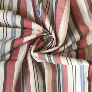 Summer stripes pink blue white fabric sewing 🧵